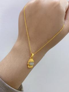 和田玉佛项链✔